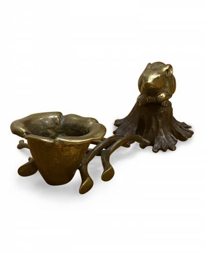 Robert Lee Morris Robert Lee Morris Mouse On Stump Candle Holder