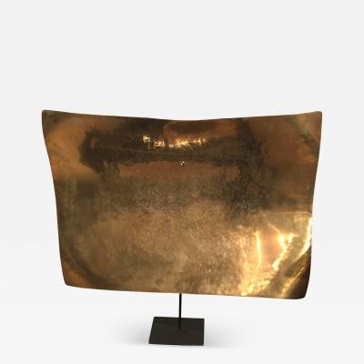 Robert Lee Morris Sail Brass Sculpture