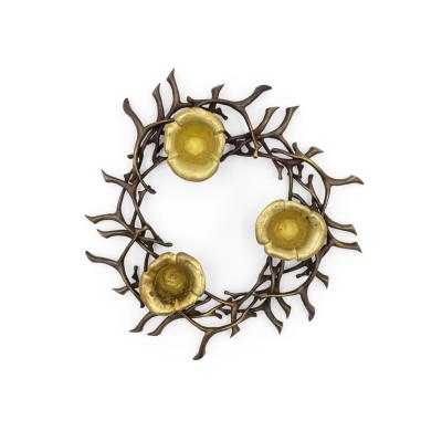 Robert Lee Morris Triple Candle Holder 