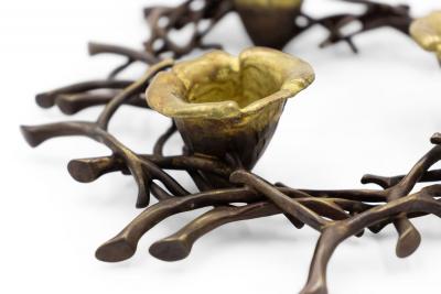 Robert Lee Morris Triple Candle Holder 