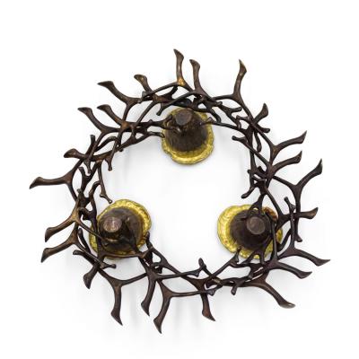 Robert Lee Morris Triple Candle Holder 