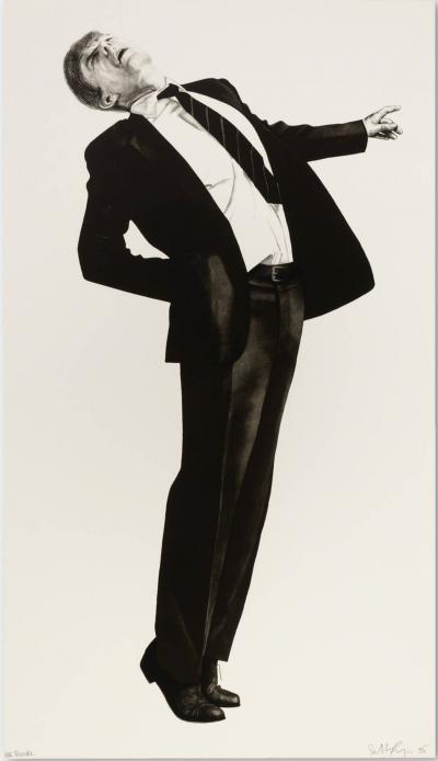 Robert Longo Edmund from Men in the Cities 1985