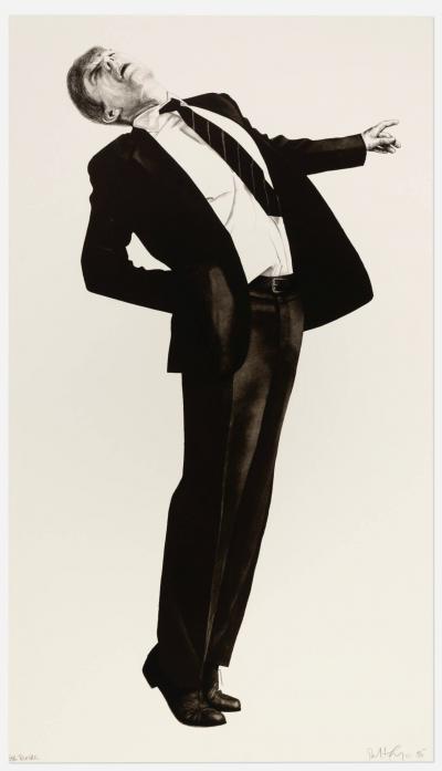 Robert Longo Edmund from Men in the Cities 1985