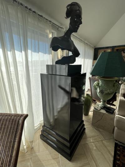 Robert Marcus AMAZING MODERNIST BRONZE TORSO BY ROBERT MARCUS