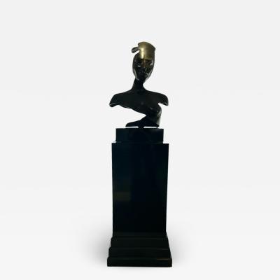 Robert Marcus AMAZING MODERNIST BRONZE TORSO BY ROBERT MARCUS