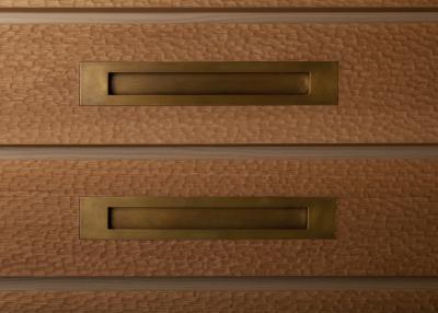 Robert Marinelli CHANEAU TALL CHEST SHOWN IN NATURAL HAND CARVED OAK