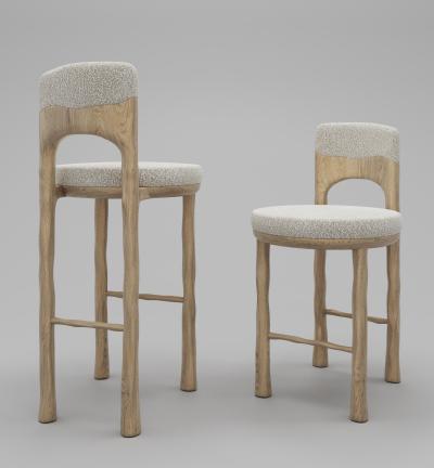 Robert Marinelli GOYAH BAR STOOL COUNTER STOOL ARM CHAIR SIDE CHAIR