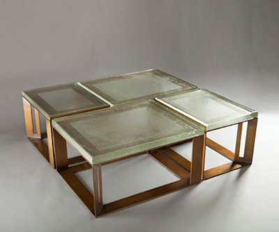 Robert Marinelli SET OF FOUR BIENALLE TABLES