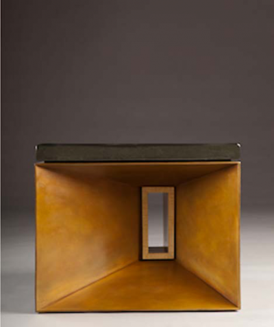 Robert Marinelli SET OF TWO ASPECTUAL COCKTAIL TABLE