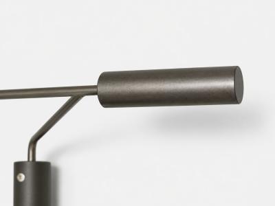 Robert Mathieu Swivel wall sconce with pendulum arm by Robert Mathieu circa 1957 1958