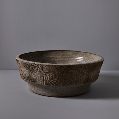 Robert Maxwell Monumental Robert Maxwell David Cressey Sunburst Low Planter for Earthgender