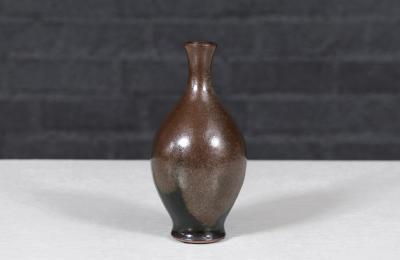 Robert Maxwell Robert Maxwell Studio Ceramic Vase w Brown Glaze