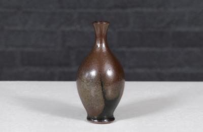 Robert Maxwell Robert Maxwell Studio Ceramic Vase w Brown Glaze