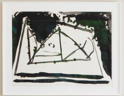 Robert Motherwell A Robert Motherwell Painting on Paper