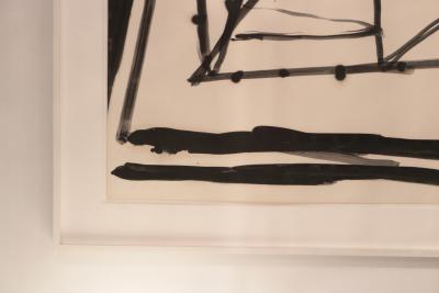 Robert Motherwell A Robert Motherwell Painting on Paper