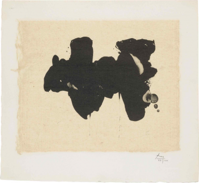 Robert Motherwell Alberti Elegy 1982