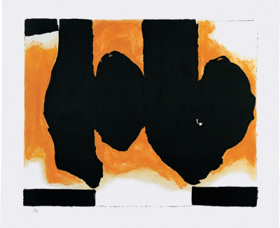 Robert Motherwell Burning Elegy 1991