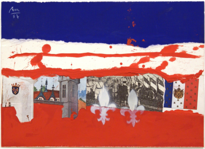 Robert Motherwell French Revolution Bicentennial No 6 1987