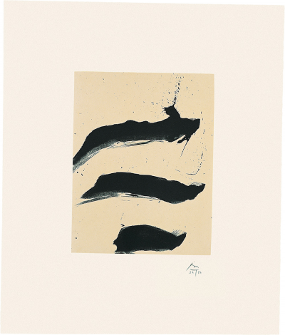 Robert Motherwell Octavio Paz Suite Nocturne VII