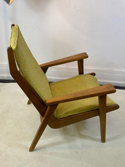 Robert Parry MID CENTURY MODERN LOTUS LOUNGE CHAIR BY ROB PARRY