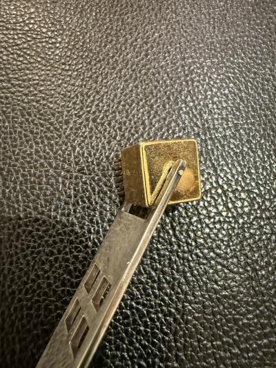 Robert Peter Mangold Robert Mangold for Swid Powell Letter Opener 1980s Signed