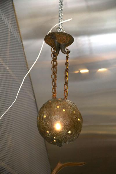 Robert Phandeve Moon light chandelier by Robert Phandeve