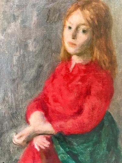 Robert Philipp Girl in Red Dress 