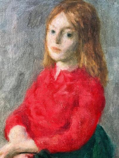 Robert Philipp Girl in Red Dress 