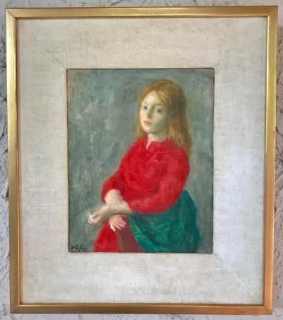 Robert Philipp Girl in Red Dress 