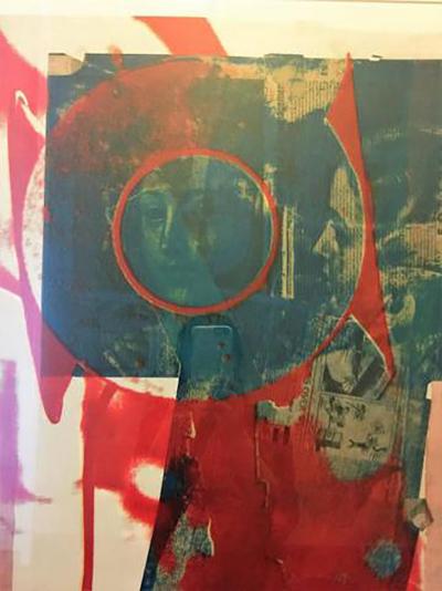 Robert Rauschenberg Robert Rauschenberg Pencil Signed 1968 Color Lithograph