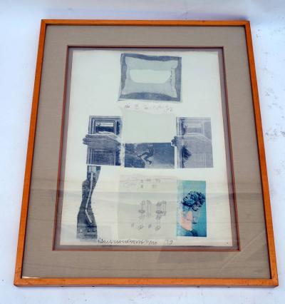 Robert Rauschenberg Two Reasons Birds Sing by Robert Rauschenberg