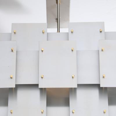 Robert Sonneman Sonneman Lighting Mid Century Modernist Robert Sonneman Cityscape Chandelier