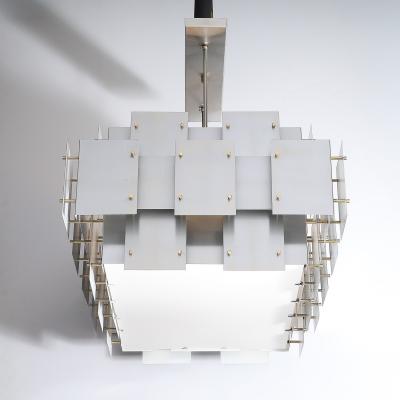 Robert Sonneman Sonneman Lighting Mid Century Modernist Robert Sonneman Cityscape Chandelier