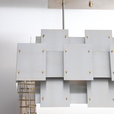 Robert Sonneman Sonneman Lighting Mid Century Modernist Robert Sonneman Cityscape Chandelier