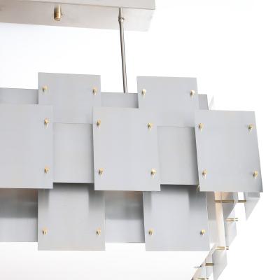 Robert Sonneman Sonneman Lighting Mid Century Modernist Robert Sonneman Cityscape Chandelier