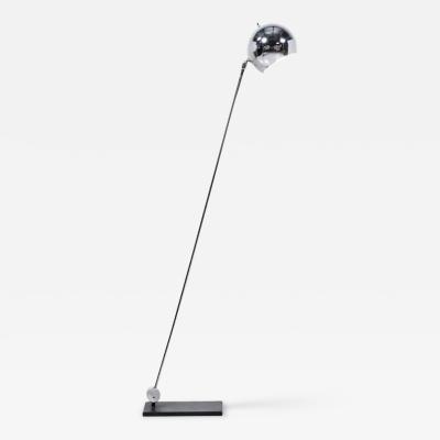 Robert Sonneman Sonneman Lighting Robert Sonneman Iron Chrome Orb Floor Lamp for George Kovacs