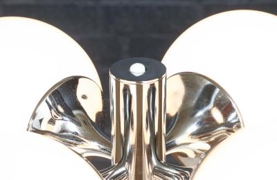 Robert Sonneman Sonneman Lighting Robert Sonneman Sputnik Space Age Chrome Orb Table Lamp