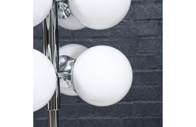 Robert Sonneman Sonneman Lighting Robert Sonneman Sputnik Space Age Chrome Orb Table Lamp