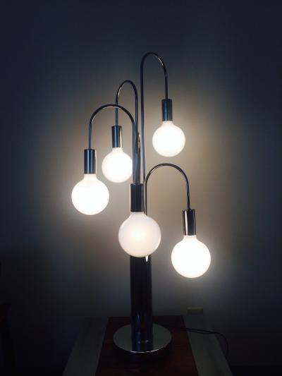 Robert Sonneman Waterfall Table Lamp by Laurel