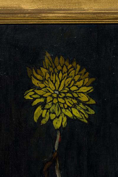 Robert Springfels Contemporary American Still Life with Decaying flowers
