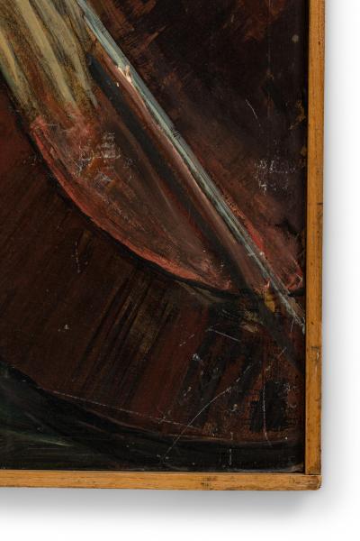 Robert Springfels Robert Springfels American Contemporary Boy with a Cello Oil on Board