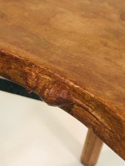 Robert Thompson Set of Three Rare Wood Stools or Accent Tables by Robert Mouseman Thompson