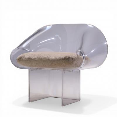Robert Van Horn Robert Van Horn Mid Century Lucite Ribbon Chair