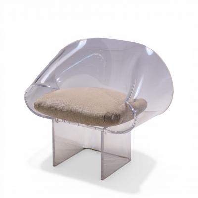 Robert Van Horn Robert Van Horn Mid Century Lucite Ribbon Chair
