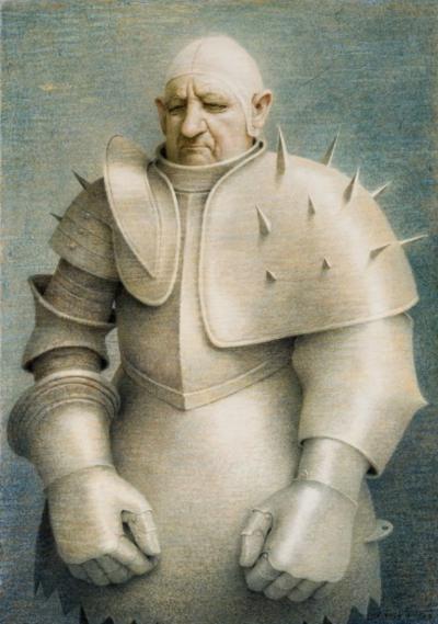 Robert Vickrey Clown in Armor