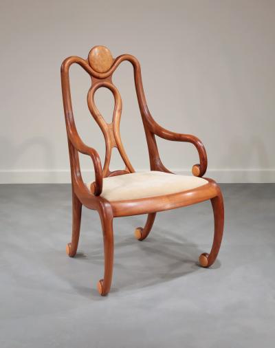 Robert Whitley 4 Armchairs by Robert Whitley c 1980