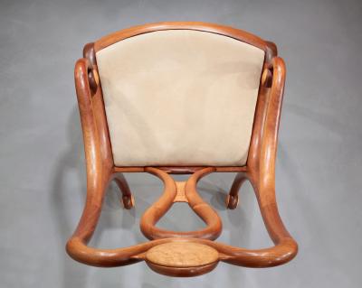 Robert Whitley 4 Armchairs by Robert Whitley c 1980