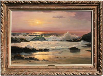 Robert William Wood Lavender and Gold