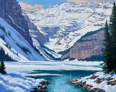 Robert Wood Majestic Lake Louise