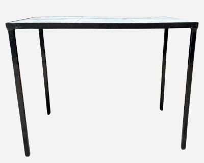 Robert and Jean Cloutier Rectangular pedestal table by Robert Jean Cloutier France circa 1960